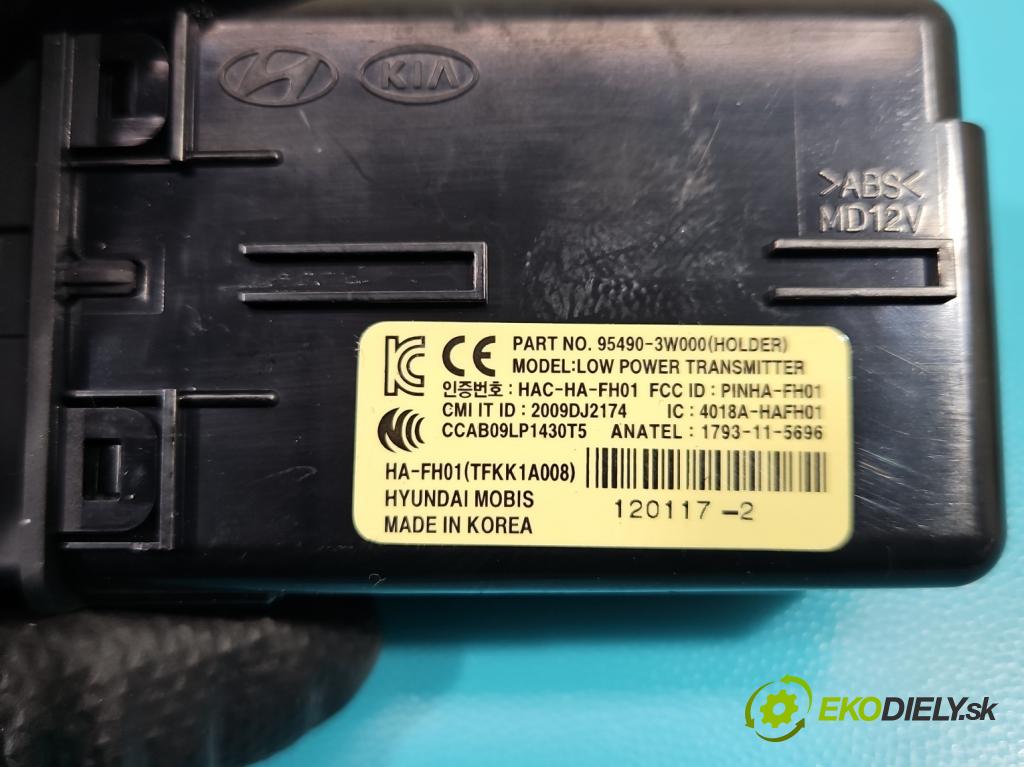 Kia Sportage III 2010-2015 1.7 crdi 116 HP manual 85 kW 1685 cm3 5- Spínačka 95490-3W000 (Spínacie skrinky a kľúče)