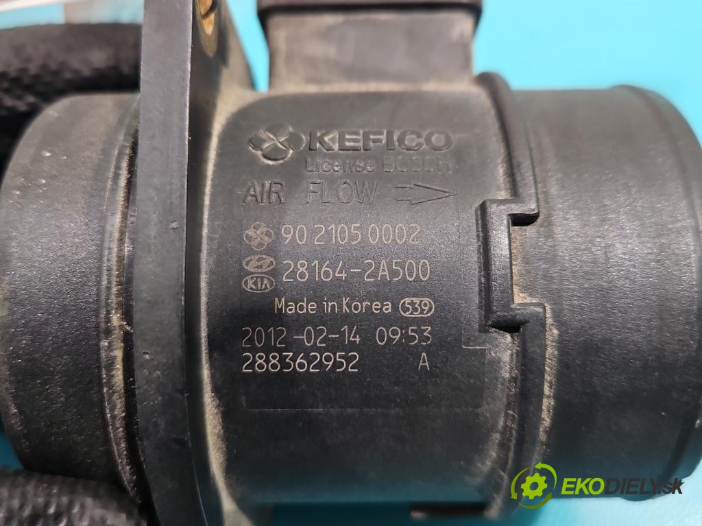 Kia Sportage III 2010-2015 1.7 crdi 116 HP manual 85 kW 1685 cm3 5- průtokoměr: 28164-2A500 (Váhy vzduchu)