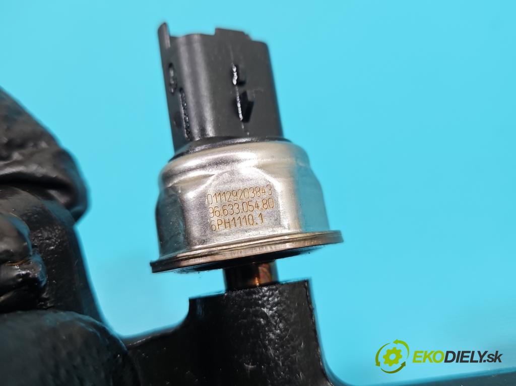 Peugeot 5008 I 2009-2017 2.0 hdi 163 HP automatic 120 kW 1997 cm3 5- lišta vstrekovacia 9681909680-03 (Vstrekovacie lišty)