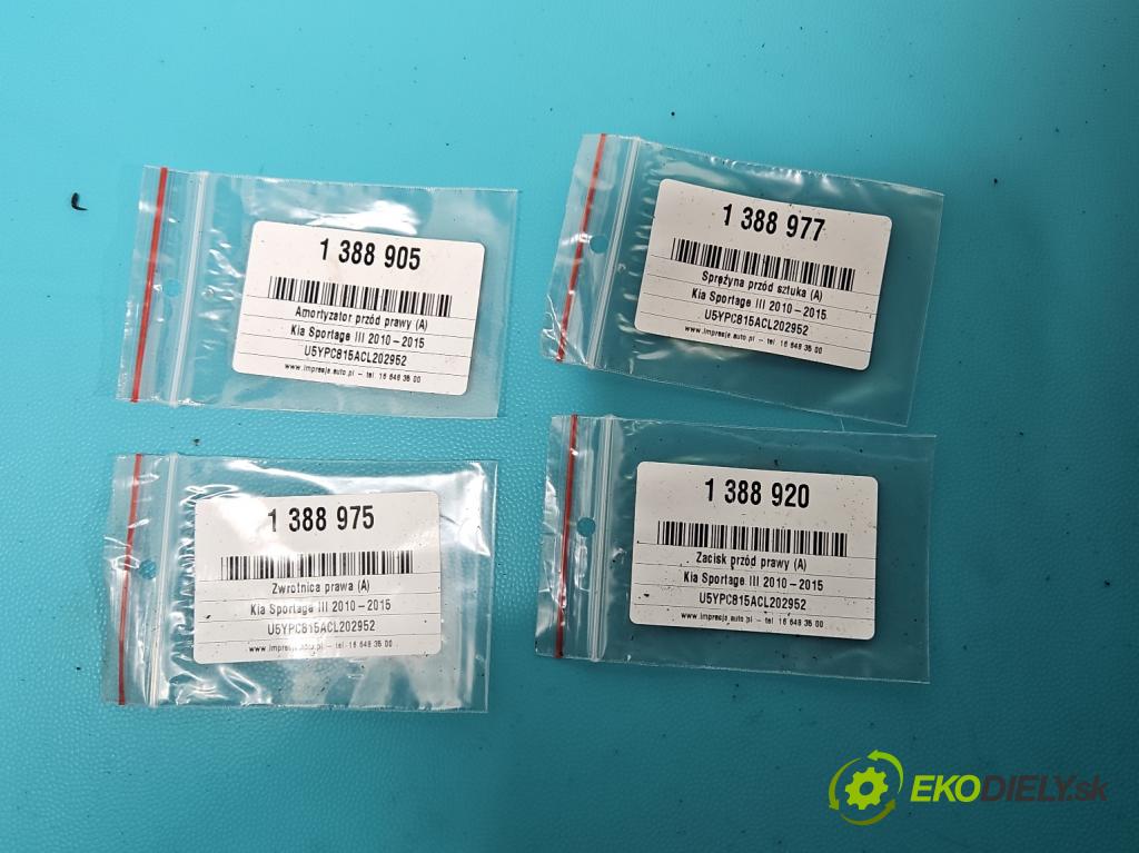 Kia Sportage III 2010-2015 1.7 crdi 116 HP manual 85 kW 1685 cm3 5- náboj pravé  (Náboje)