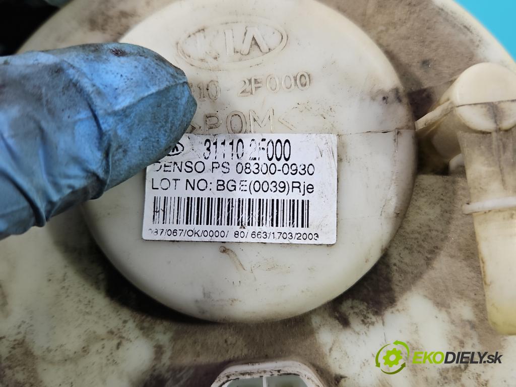 Kia Cerato 2004-2008 2.0 16V 143 hp automatic 105 kW 1975 cm3 5- čerpadlo paliva 31110-2F000