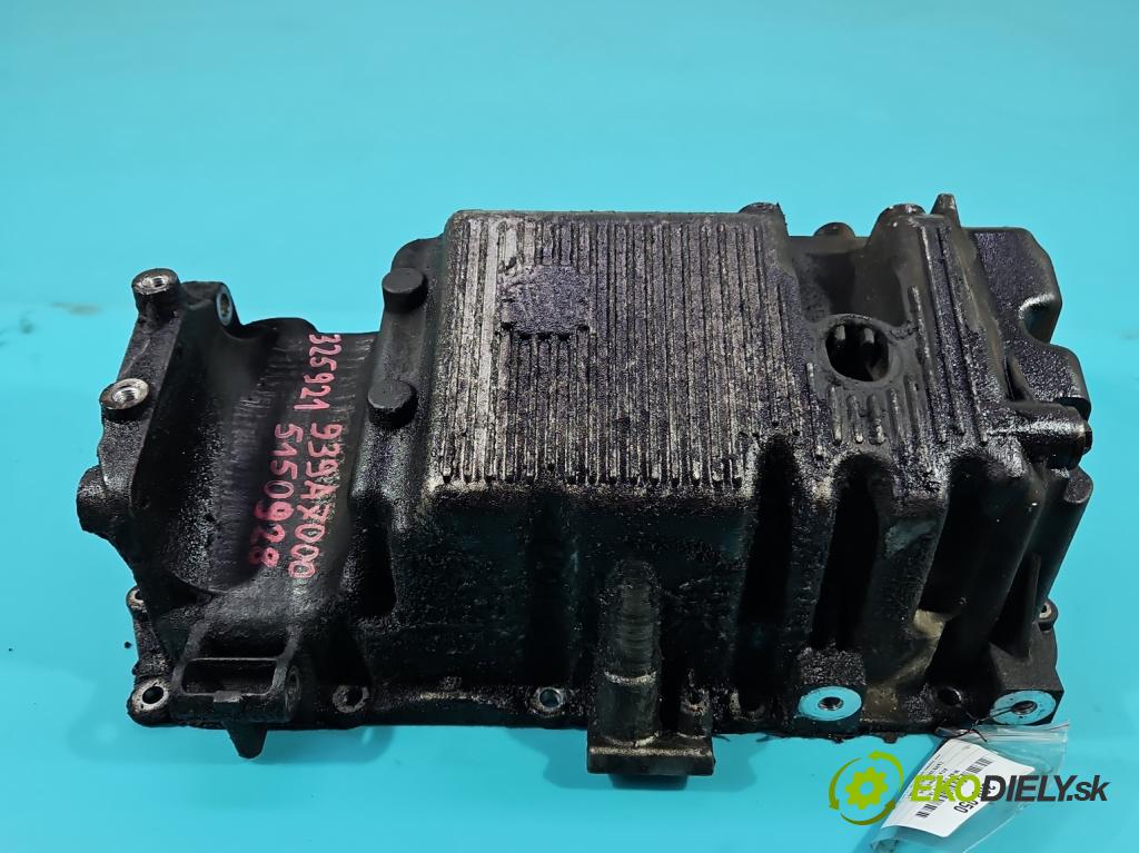 Alfa romeo 159 1.9 jtd 116 HP manual 85 kW 1910 cm3 5- vaňa olejová 939A7000 (Olejové vane)