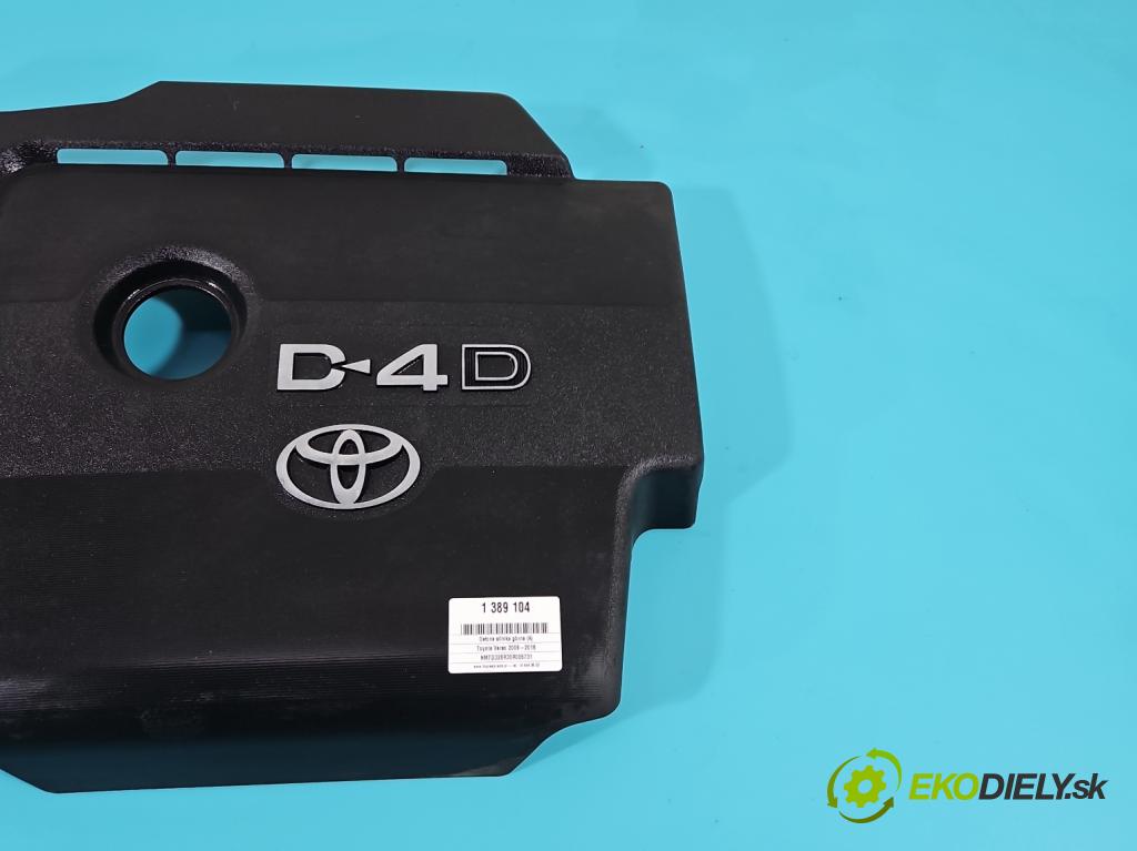 Toyota Verso 2009-2018 2.0 D4D 126 HP manual 93 kW 1998 cm3 5- kryt motora horní: