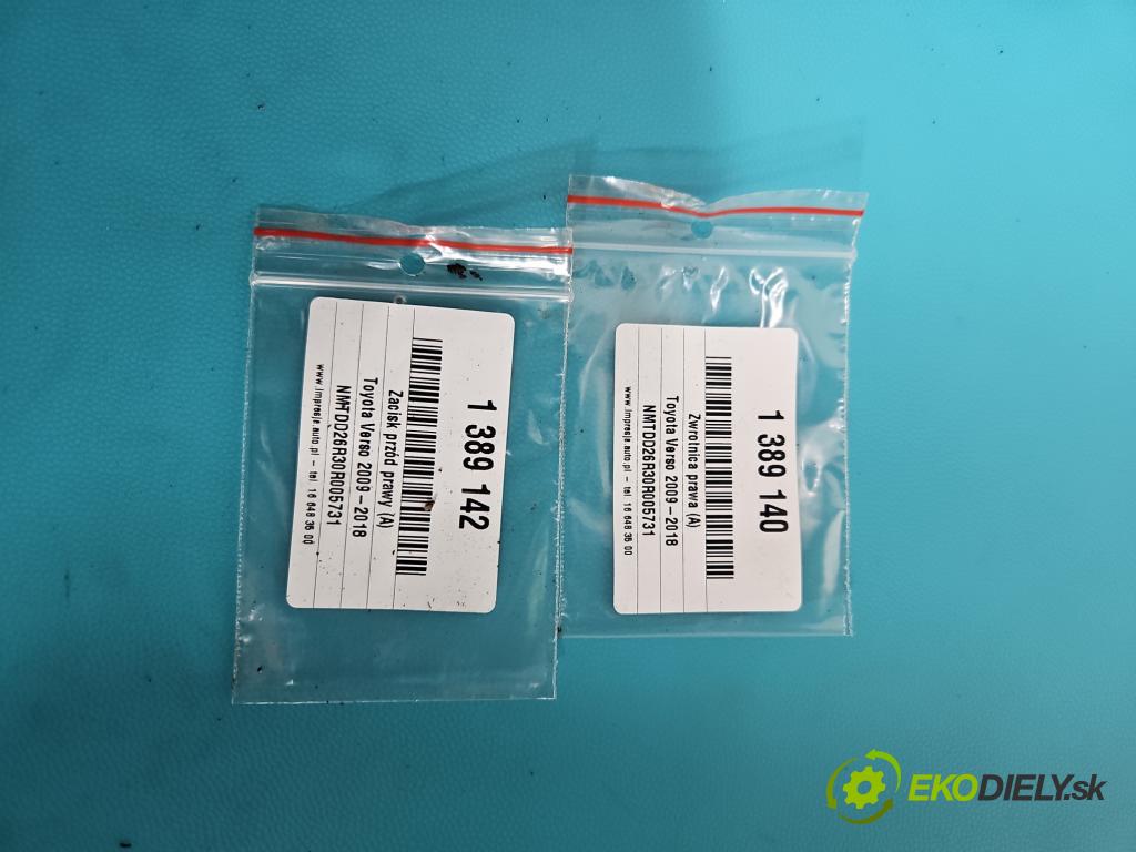 Toyota Verso 2009-2018 2.0 D4D 126 HP manual 93 kW 1998 cm3 5- náboj pravé (Náboje)