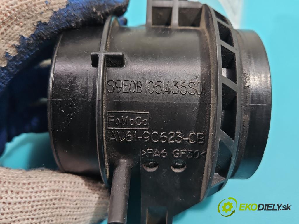 Ford C-Max II 2010-2019 1.6 tdci 116 HP manual 85 kW 1560 cm3 5- průtokoměr: AV61-9C623-CB (Váhy vzduchu)