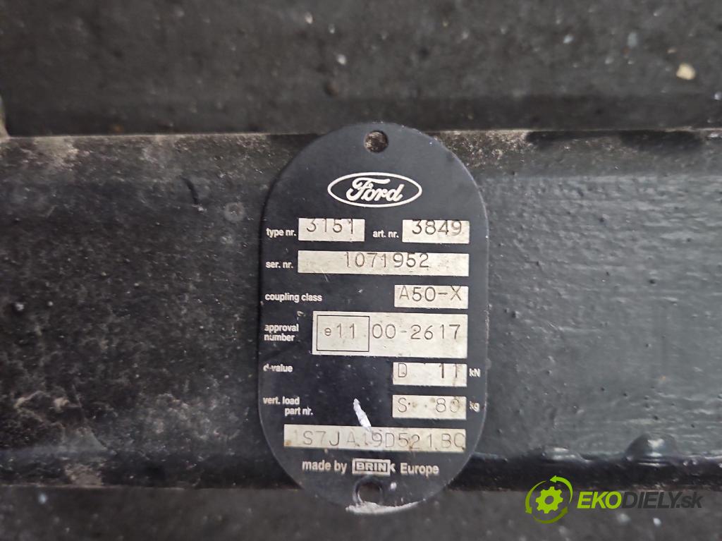 Ford C-Max II 2010-2019 1.6 tdci 116 hp manual 85 kW 1560 cm3 5- oko tažné  (Tažná zařízení)