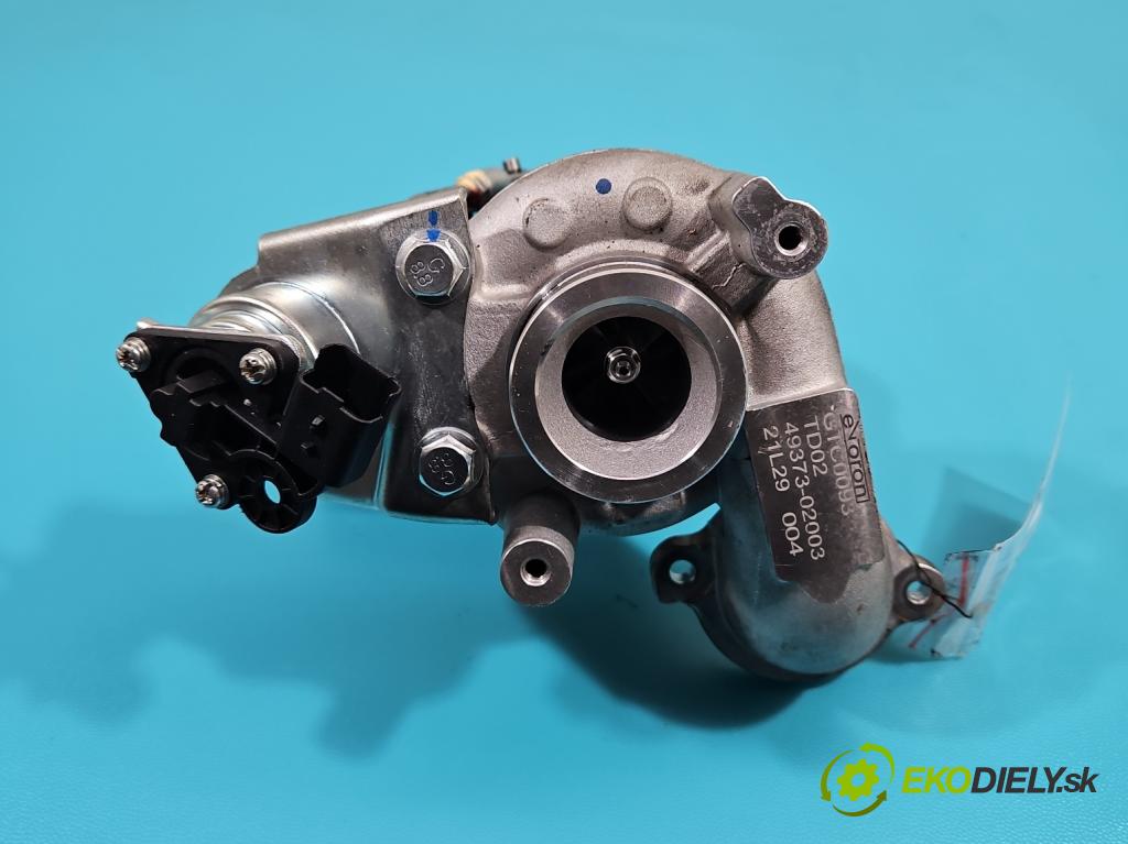 Peugeot Partner II 2008-2018 1.6 hdi 90 hp manual 66 kW 1560 cm3 5- Turbodmychadlo 49373-02003 (Turbodúchadla (kompletní))