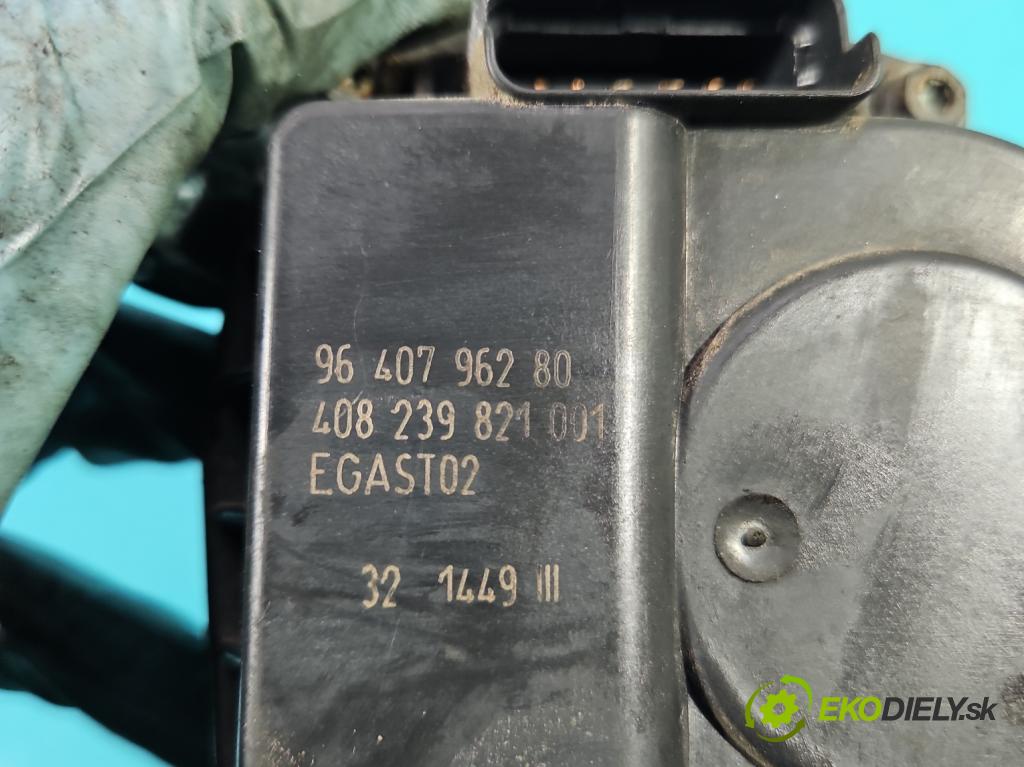 Peugeot 206 1.1 60 HP manual 44 kW 1124 cm3 3- klapka 9640796280 (Škrtiace klapky)