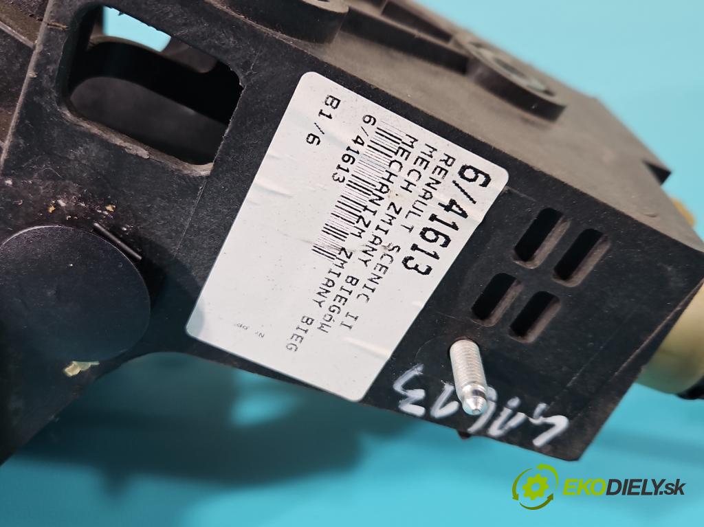 Renault Scenic II 2003-2009 1.9 dci 106 HP manual 78 kW 1870 cm3 5- Páka: Změny: stupeň,rýchlosť  (Rýchlostné páky / kulisy)