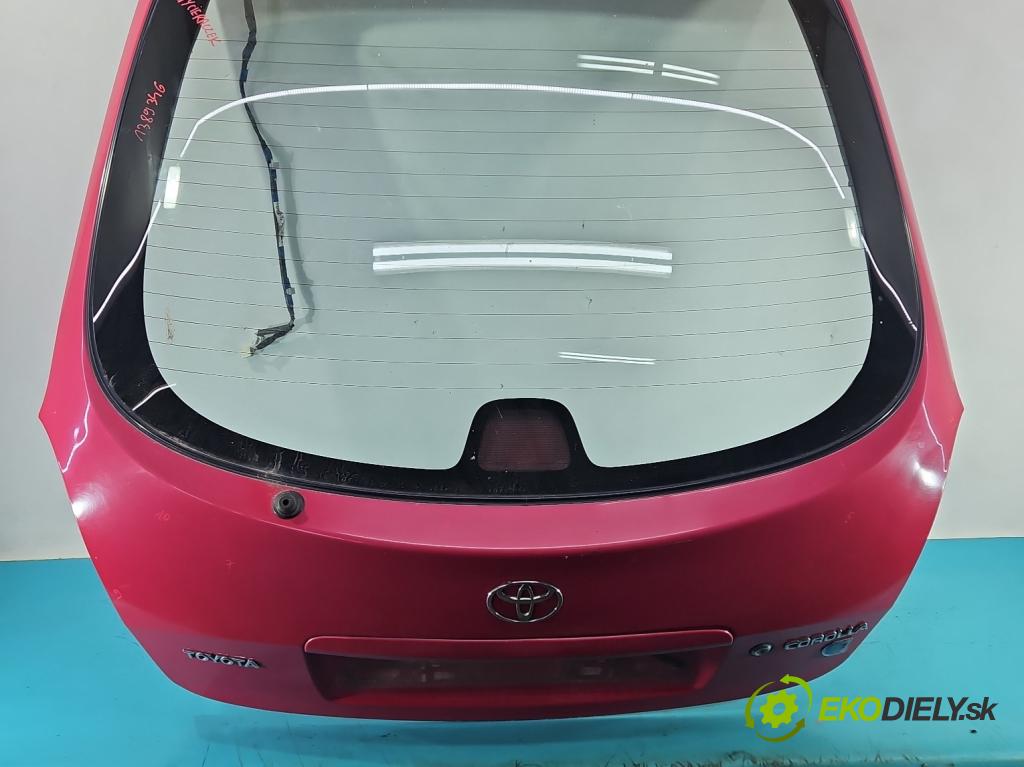 Toyota Corolla E11 1997-2002 2.0d 72 hp manual 53 kW 1974 cm3 5- zadní kufrové dveře (Zadní kapoty)