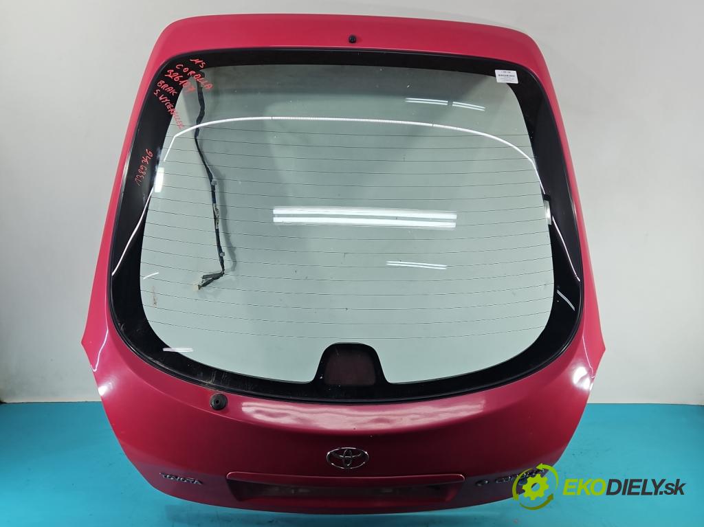 Toyota Corolla E11 1997-2002 2.0d 72 hp manual 53 kW 1974 cm3 5- zadní kufrové dveře (Zadní kapoty)