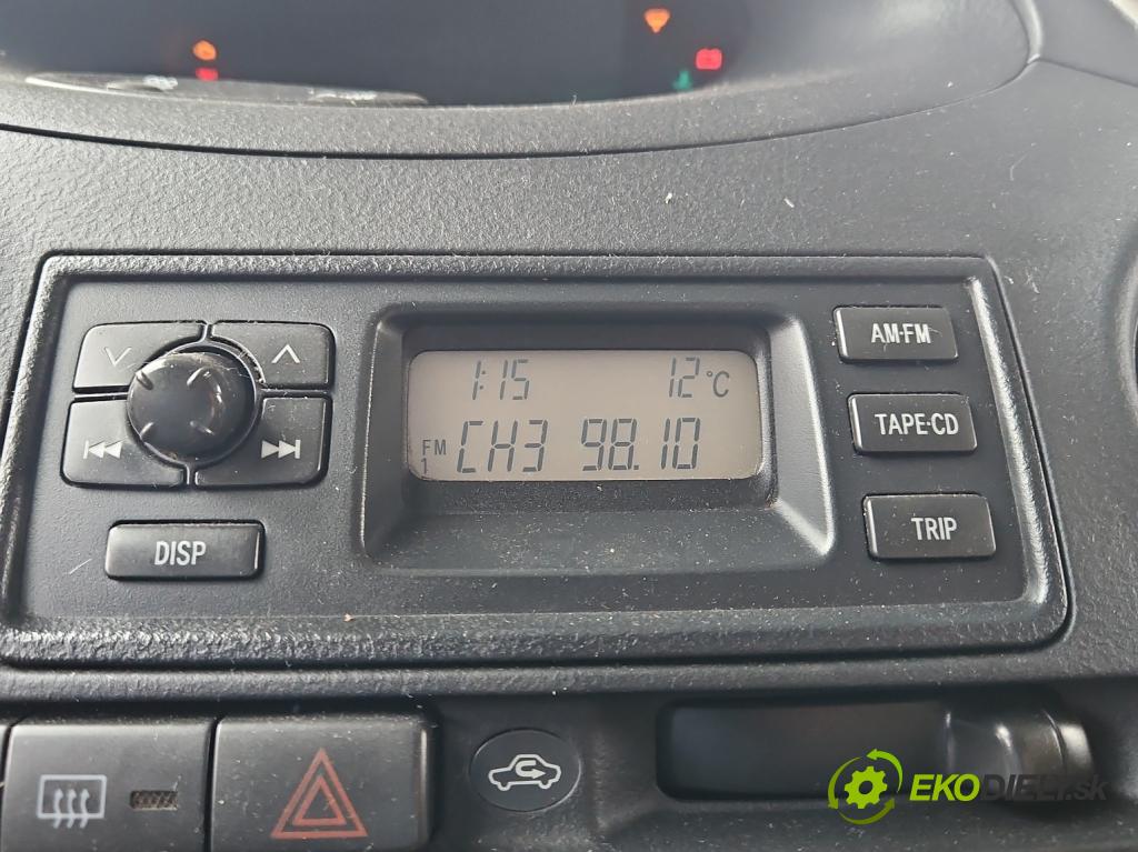 Toyota Yaris I 1999-2005 1.4 D4D 75 HP manual 55 kW 1364 cm3 5- Zobrazit: 86110-52130 (Prístrojové dosky, displeje)