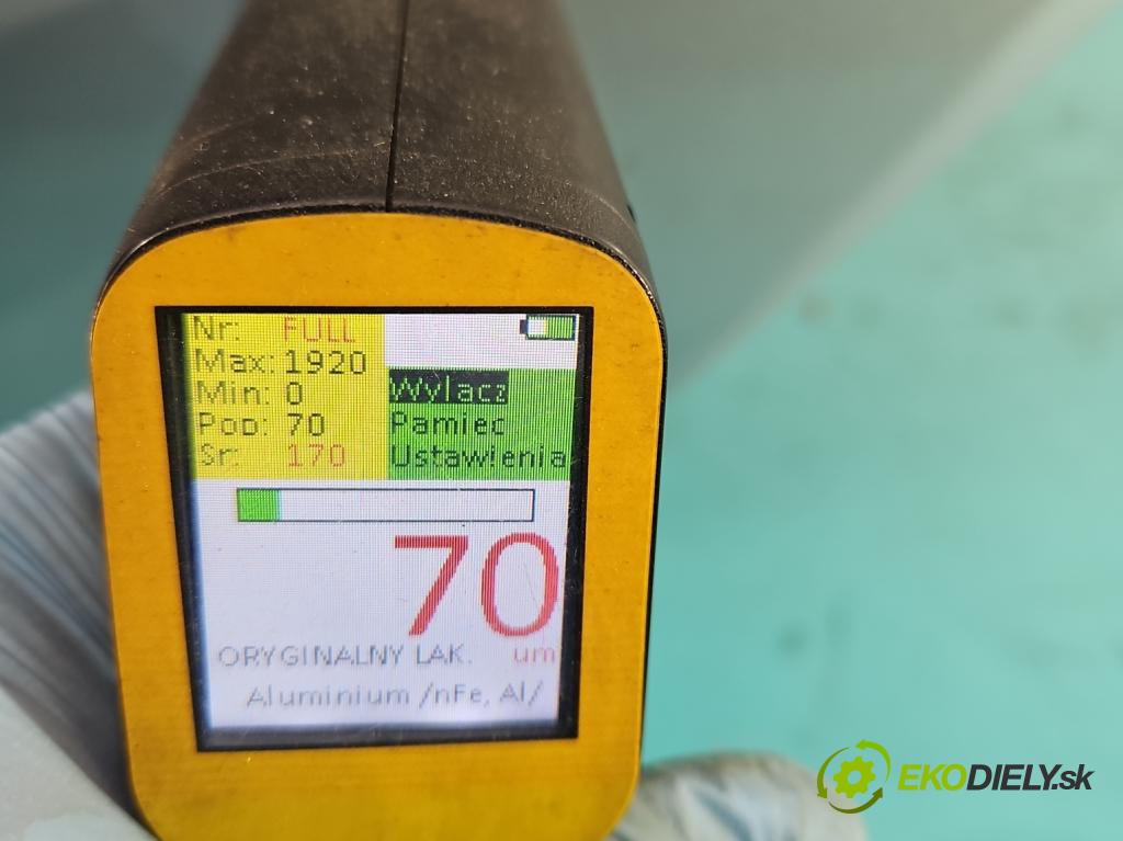 Mercedes S W221 2005-2013 5.5 V8 387KM automatic 285 kW 5462 cm3 4- zadní kufrové dveře  (Zadní kapoty)