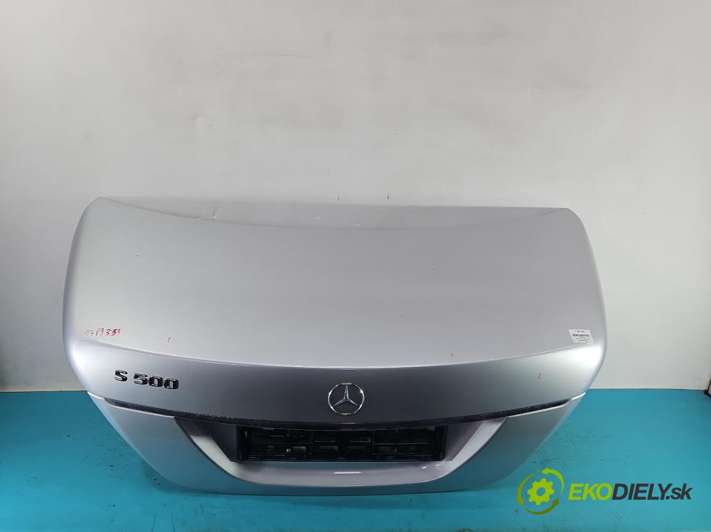 Mercedes S W221 2005-2013 5.5 V8 387KM automatic 285 kW 5462 cm3 4- zadní kufrové dveře  (Zadní kapoty)