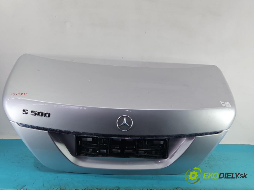 Mercedes S W221 2005-2013 5.5 V8 387KM automatic 285 kW 5462 cm3 4- zadní kufrové dveře  (Zadní kapoty)