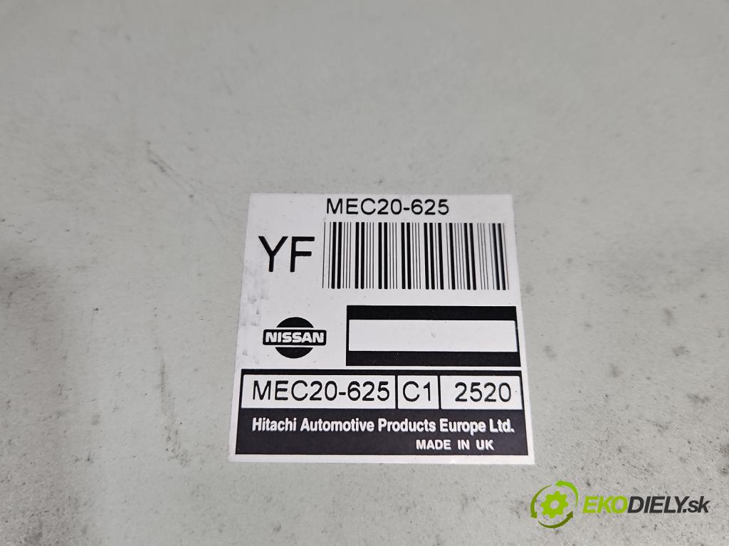 Nissan Almera N16 2000-2006 1.8 16V 114 hp manual 84 kW 1769 cm3 4- řídící jednotka motoru MEC20-625