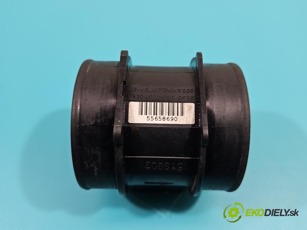 Opel Zafira A 1999-2005 1.8 16V 116 HP manual 85 kW 1796 cm3 5- průtokoměr: 90530463 (Váhy vzduchu)