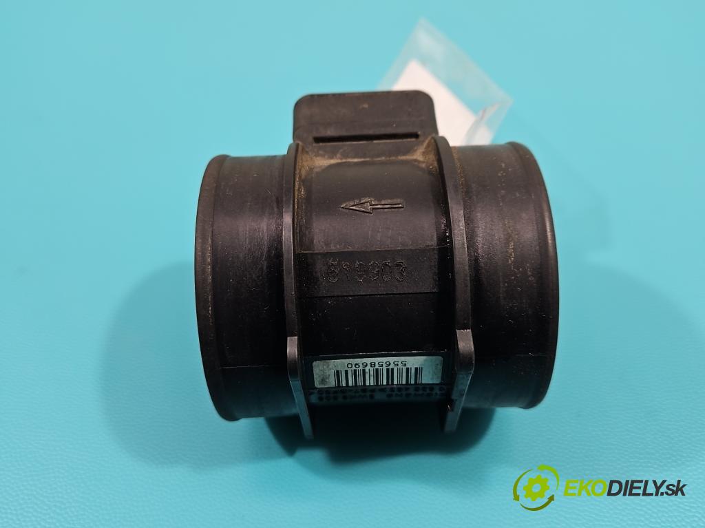 Opel Zafira A 1999-2005 1.8 16V 116 HP manual 85 kW 1796 cm3 5- průtokoměr: 90530463 (Váhy vzduchu)