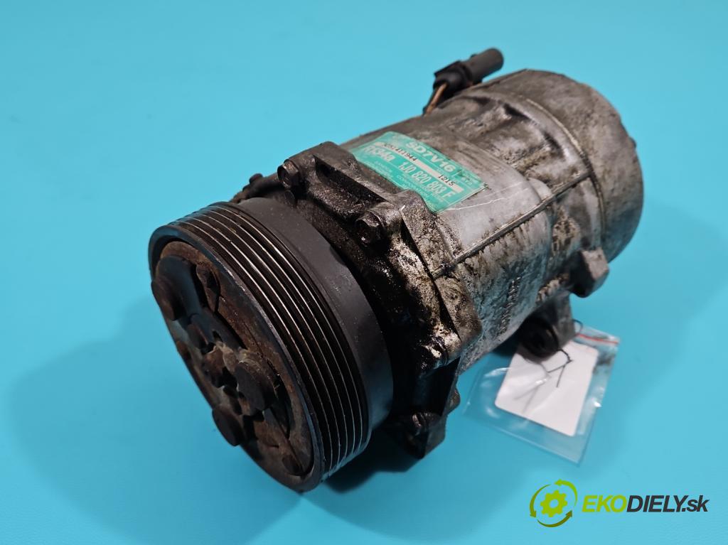 Vw Golf IV 1997-2003 1.4 16V 75 hp manual 55 kW 1390 cm3 5- Kompresor: klíma 1J0820803F (Kompresory)