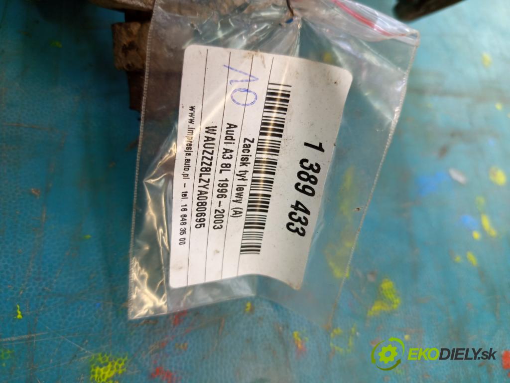 Audi A3 8L 1996-2003 1.9 tdi 90 hp manual 66 kW 1896 cm3 3- brzdič zadní levý  (Klika dveří ostatní)