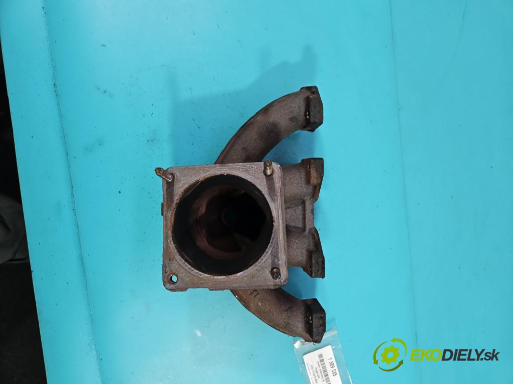 Peugeot 206 1.1 60 hp manual 44 kW 1124 cm3 3- potrubí výfuk 9661916480 (Výfukové potrubí)