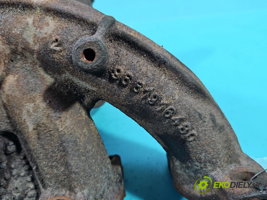 Peugeot 206 1.1 60 hp manual 44 kW 1124 cm3 3- potrubí výfuk 9661916480 (Výfukové potrubí)