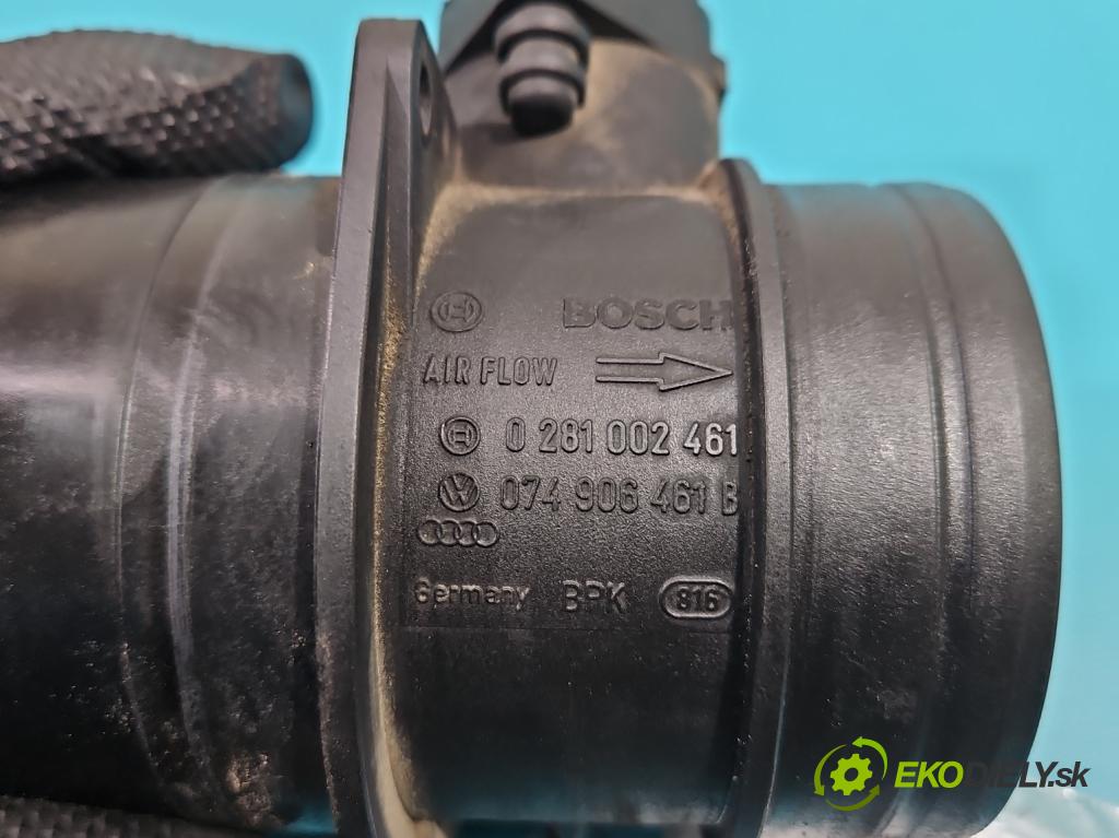 Audi A4 B6 2000-2004 1.9 tdi 131 HP manual 96 kW 1896 cm3 5- průtokoměr: 0281002461 (Váhy vzduchu)