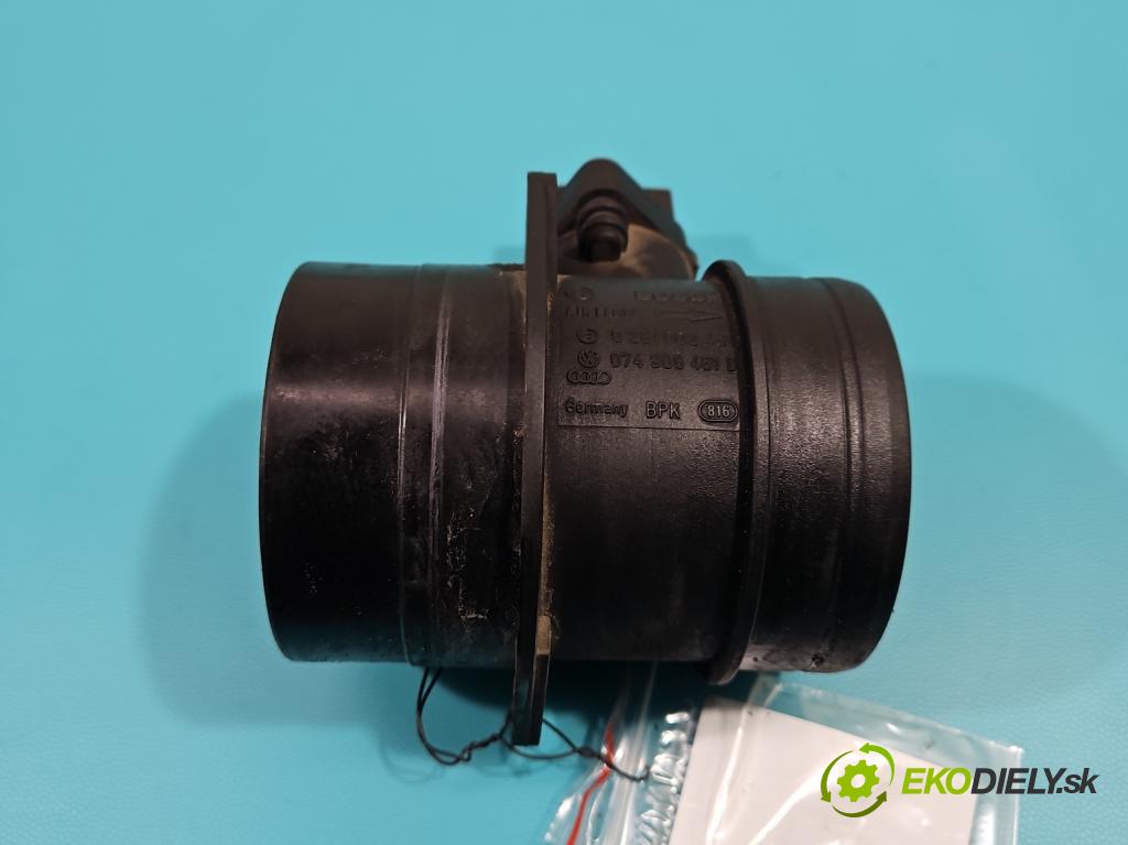 Audi A4 B6 2000-2004 1.9 tdi 131 HP manual 96 kW 1896 cm3 5- průtokoměr: 0281002461 (Váhy vzduchu)