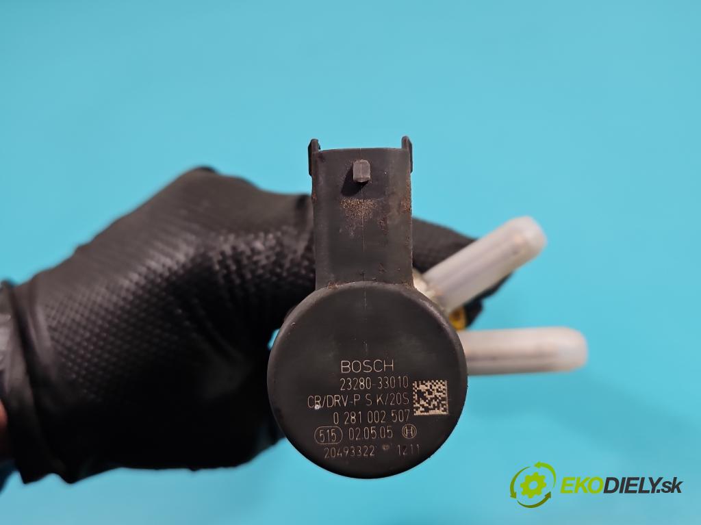 Toyota Yaris I 1999-2005 1.4 D4D 75 HP manual 55 kW 1364 cm3 5- lišta vstrekovacia 0445214032 (Vstrekovacie lišty)