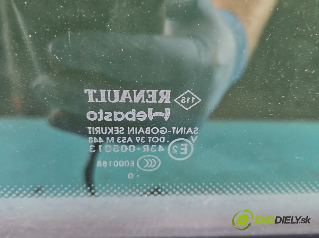 Renault Scenic III 2009-2016 1.5 dci 110 HP manual 81 kW 1461 cm3 5- Střešní okno:  (Sklo karosérie)