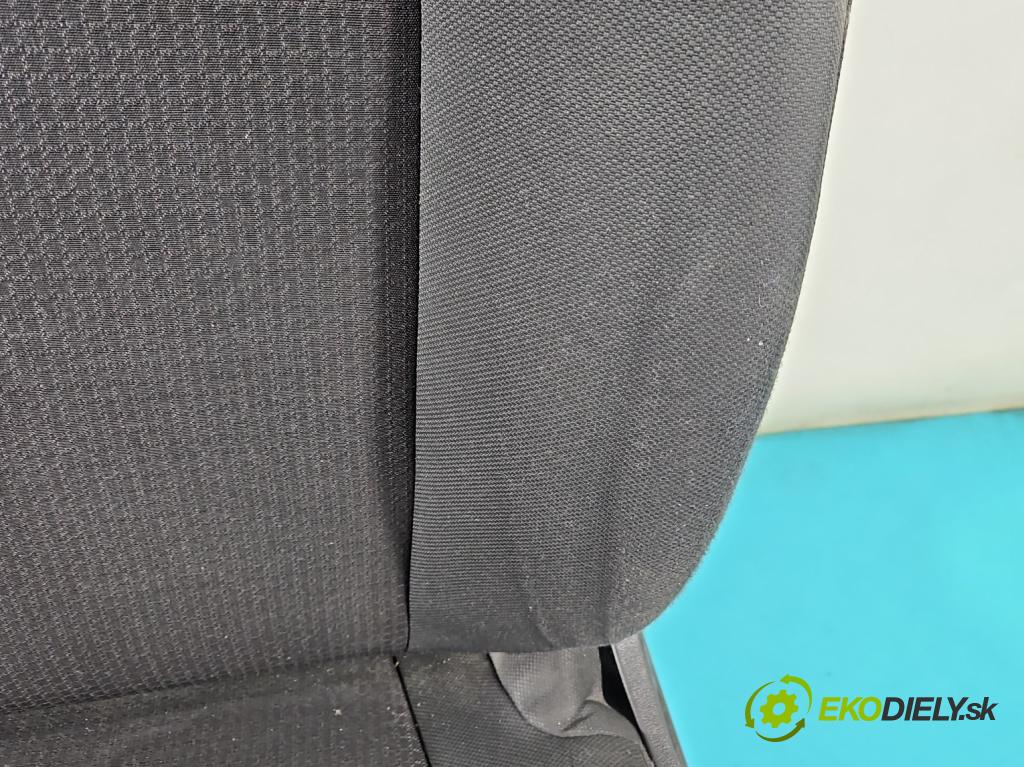 Renault Scenic III 2009-2016 1.5 dci 110 HP manual 81 kW 1461 cm3 5- Sedačka ľavý  (Sedačky, sedadlá)