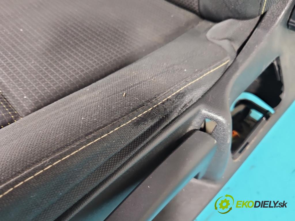 Renault Scenic III 2009-2016 1.5 dci 110 HP manual 81 kW 1461 cm3 5- Sedačka ľavý  (Sedačky, sedadlá)