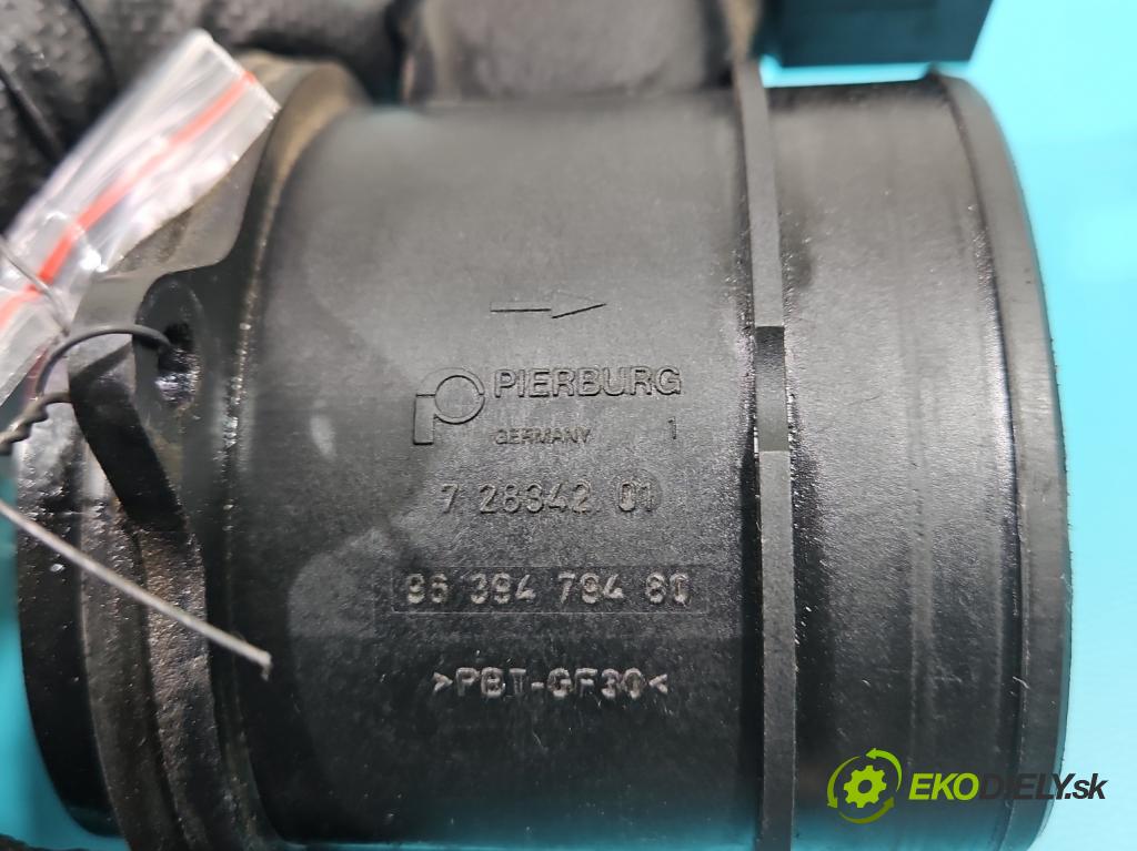 Citroen C3 I 2002-2009 1.4 hdi 90 HP manual 66 kW 1398 cm3 5- průtokoměr: 9639479480 (Váhy vzduchu)