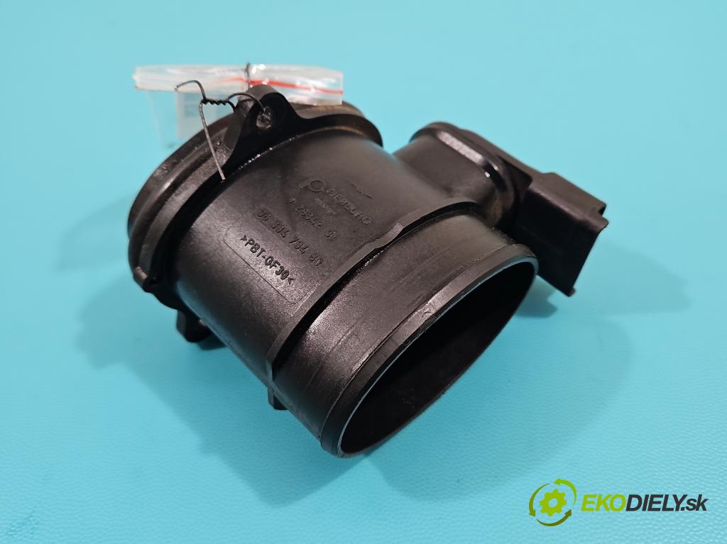 Citroen C3 I 2002-2009 1.4 hdi 90 HP manual 66 kW 1398 cm3 5- průtokoměr: 9639479480 (Váhy vzduchu)