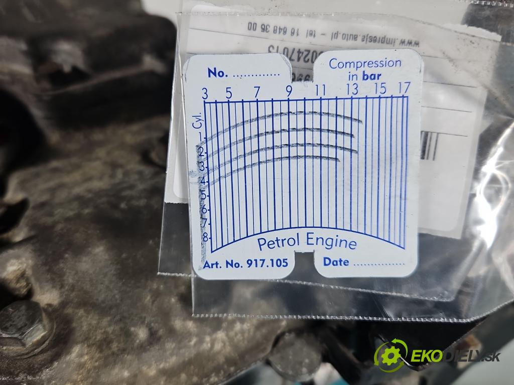 Renault Clio II 1998-2012 1.4 16V 98 HP manual 72 kW 1390 cm3 5- motor benzín: K4JC710