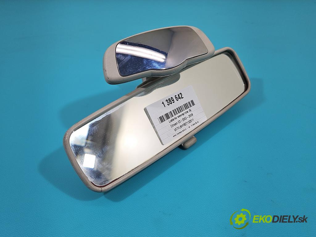 Citroen C3 I 2002-2009 1.4 hdi 90 hp manual 66 kW 1398 cm3 5- zpětné zrcátko vnitřní  (Světla vnitřní)