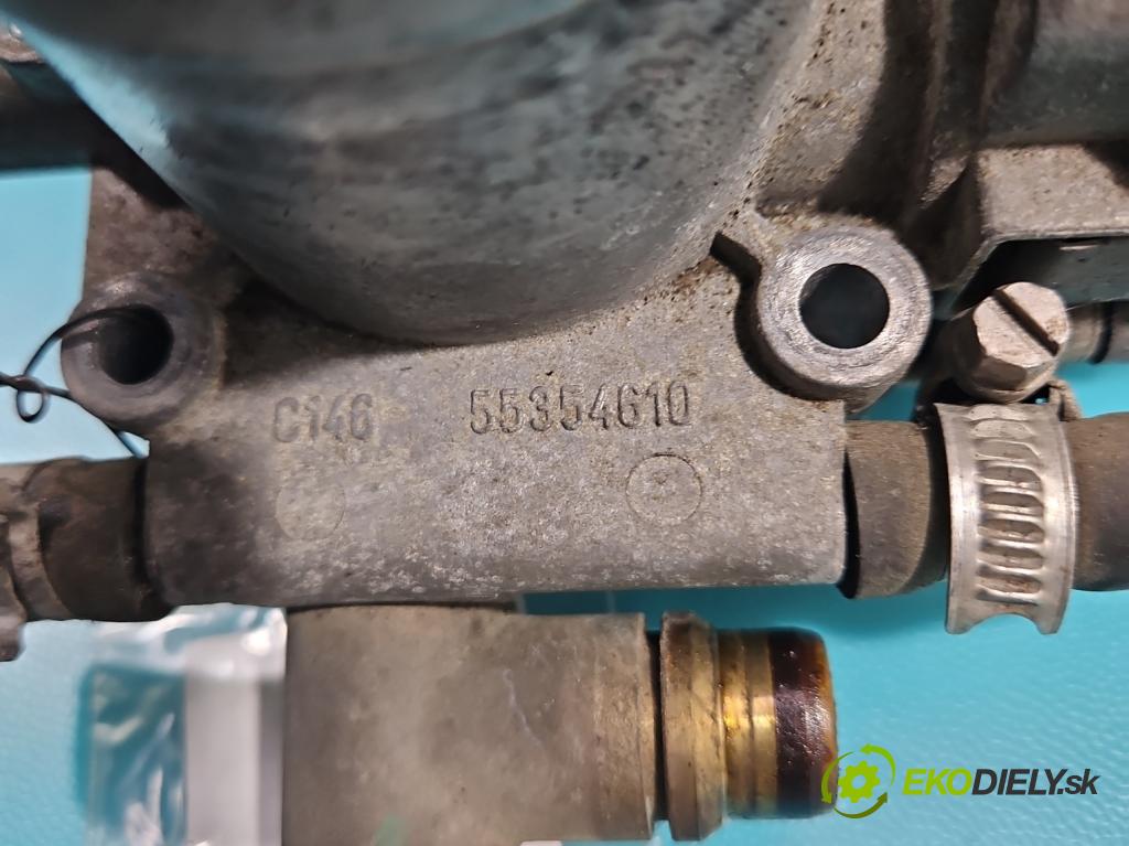 Fiat Stilo 1.6 16V 105 HP manual 77 kW 1598 cm3 3- klapka 55354610 (Škrtiace klapky)