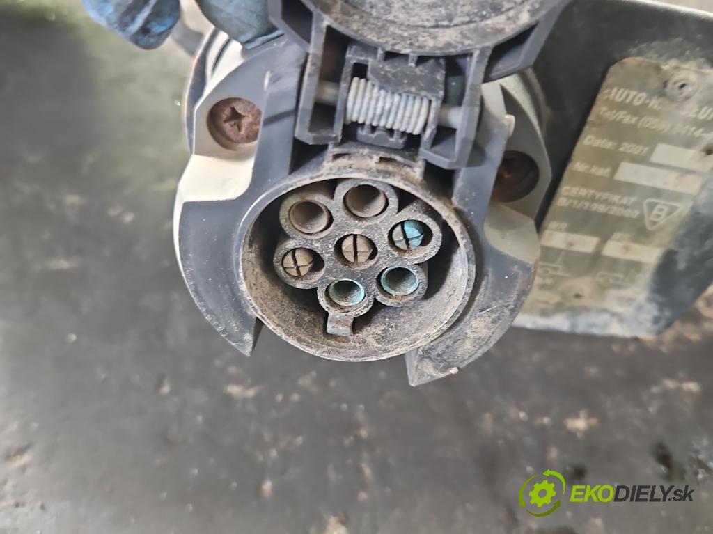 Renault Scenic I 1996-2003 1.6 8V MNOHO: 90 hp manual 66 kW 1598 cm3 5- oko tažné  (Tažná zařízení)