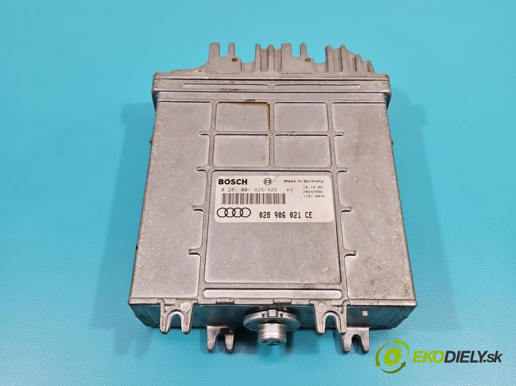 Audi A4 B5 1994-2001 1.9 tdi 110 hp manual 81 kW 1896 cm3 4- řídící jednotka motoru 0281001425