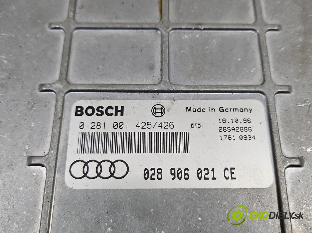 Audi A4 B5 1994-2001 1.9 tdi 110 hp manual 81 kW 1896 cm3 4- řídící jednotka motoru 0281001425