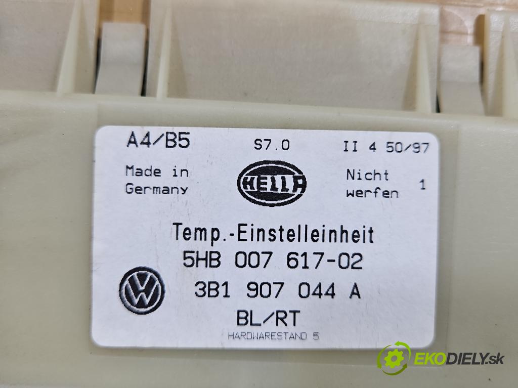 Vw Passat B5 1995-2005 1.8 T 150 HP manual 110 kW 1781 cm3 5- panel kúrenia 3B1907044A