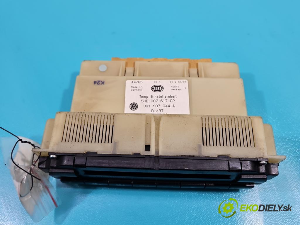 Vw Passat B5 1995-2005 1.8 T 150 HP manual 110 kW 1781 cm3 5- panel kúrenia 3B1907044A
