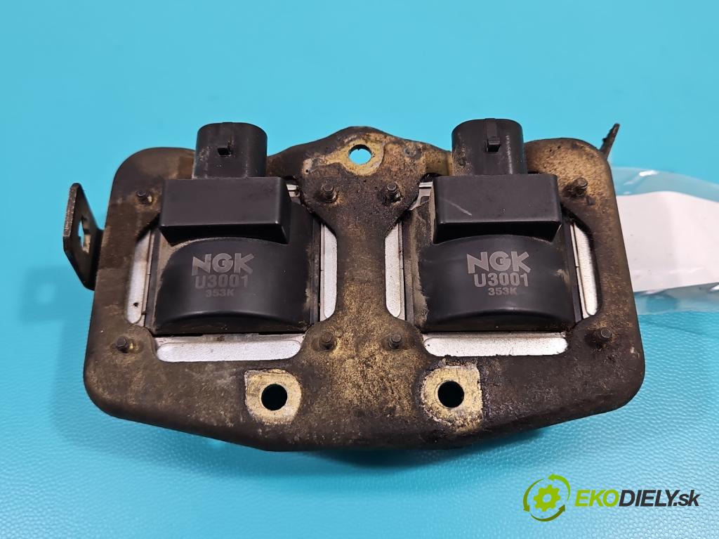 Fiat Seicento 0.9b 39 HP manual 29 kW 899 cm3 3- cievka zapaľovacia  (Zapaľovacie cievky, moduly)