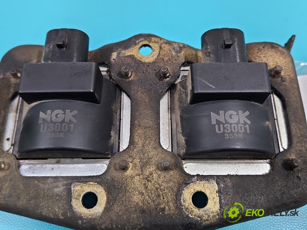 Fiat Seicento 0.9b 39 HP manual 29 kW 899 cm3 3- cievka zapaľovacia  (Zapaľovacie cievky, moduly)