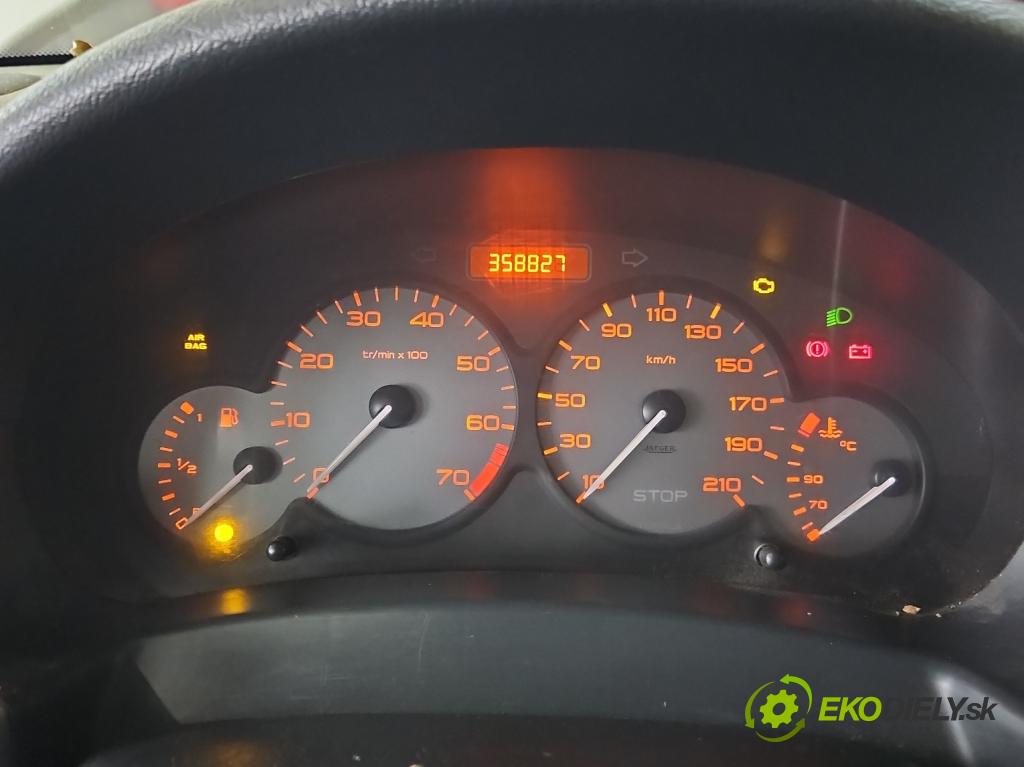 Peugeot Partner I 1996-2008 1.6 16V 109 HP manual 80 kW 1587 cm3 5- prístrojovka/ budíky 9646433380 (Prístrojové dosky, displeje)