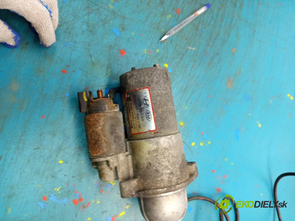 Kia Sportage III 2010-2015 1.7 crdi 116 HP manual 85 kW 1685 cm3 5- štartér 36100-2A800 (Štartér)