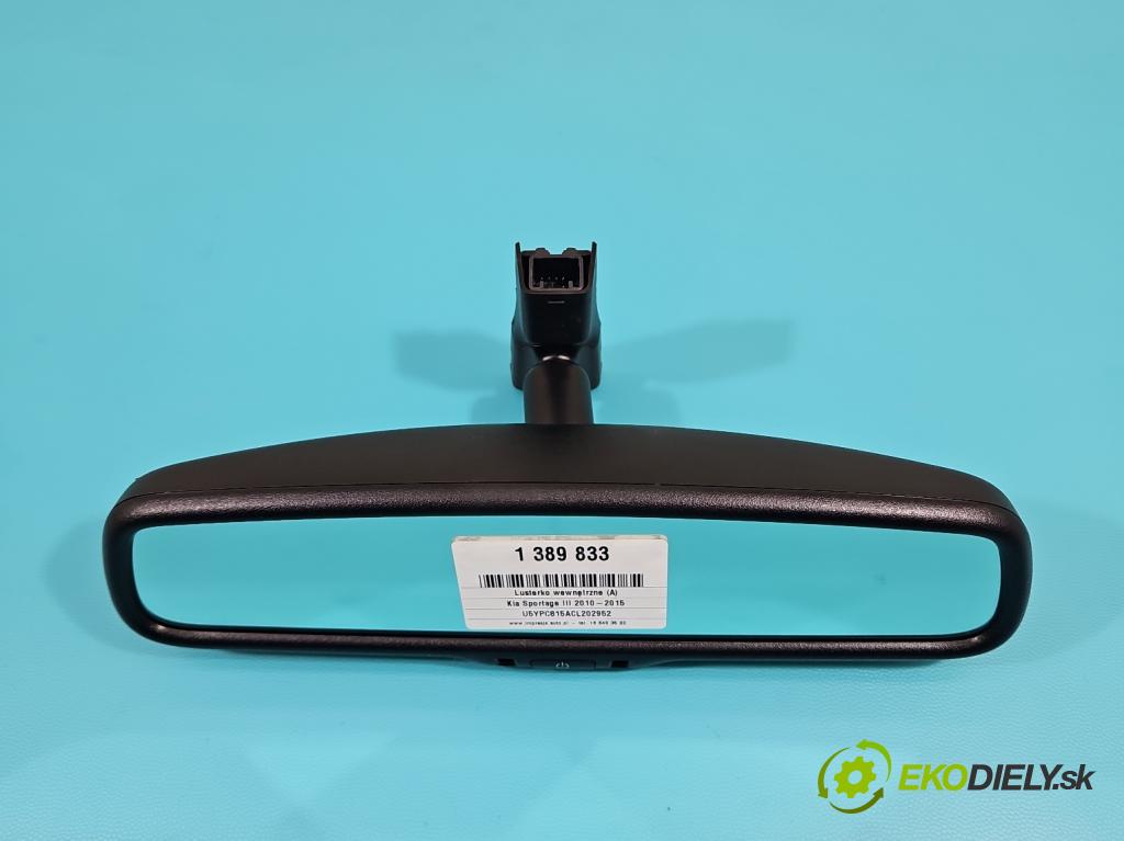 Kia Sportage III 2010-2015 1.7 crdi 116 hp manual 85 kW 1685 cm3 5- zpětné zrcátko vnitřní  (Světla vnitřní)