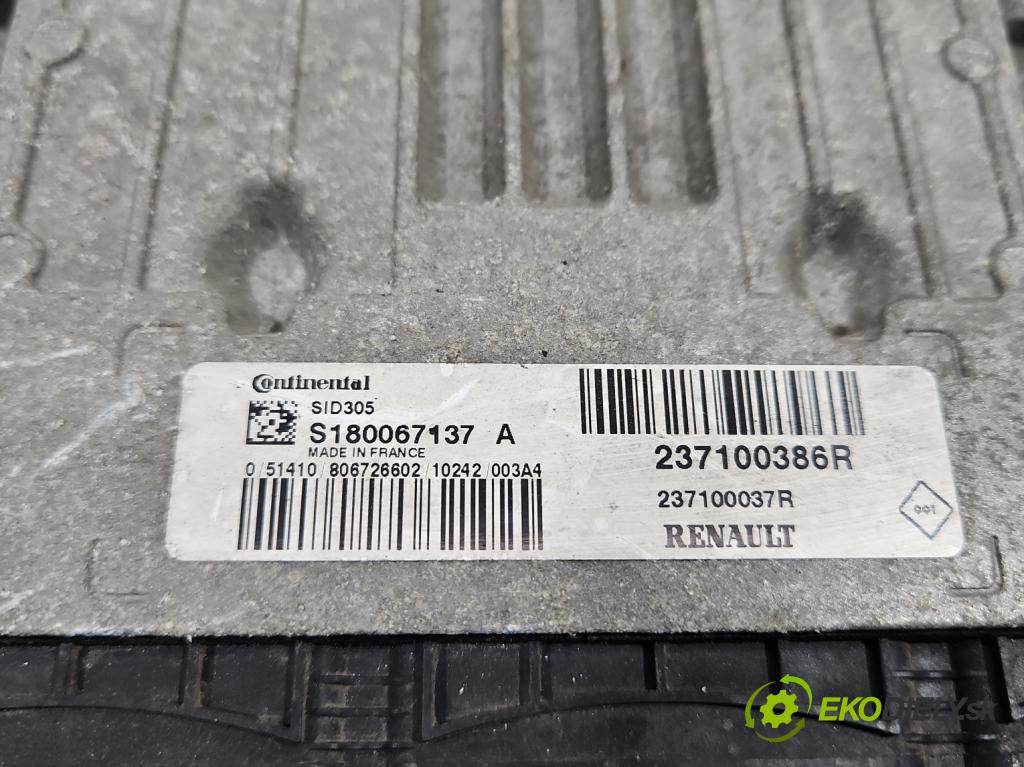 Renault Scenic III 2009-2016 1.5 dci 110 hp manual 81 kW 1461 cm3 5- řídící jednotka motoru 237100386R