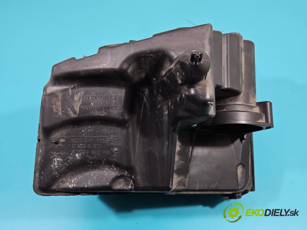 Renault Scenic III 2009-2016 1.5 dci 110 HP manual 81 kW 1461 cm3 5- obal filtra vzduchu 8200947663 (Obaly filtrov vzduchu)