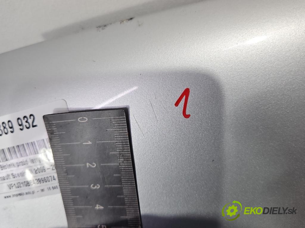 Renault Scenic III 2009-2016 1.5 dci 110 hp manual 81 kW 1461 cm3 5- blatnik přední levý  (Predné ľavé)